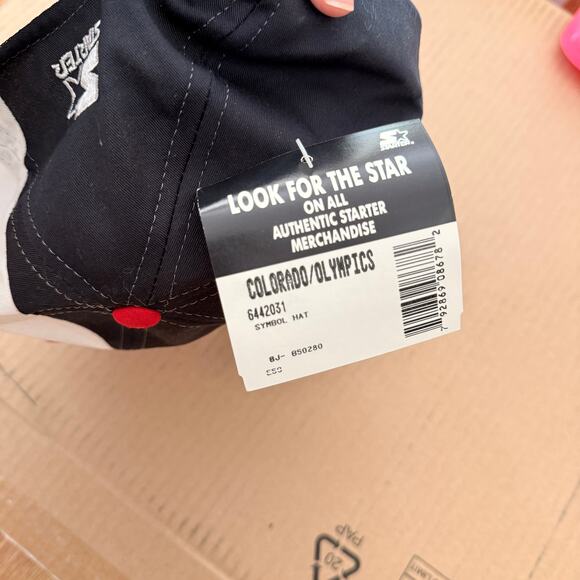 90s vintage USA Olympic snapback starter hat deadstock with tags - Picture 8 of 9